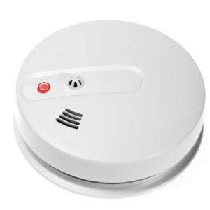Sensor de humo  RF inalámbrico (incluye bateria 9V)